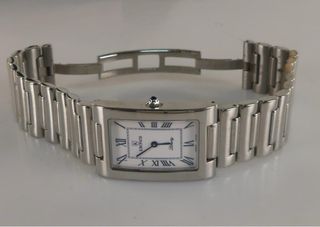 Reloj Kronos Liberty Plata  y Blanco