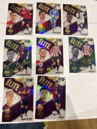 9 Cromos Panini Megacracks Élite
