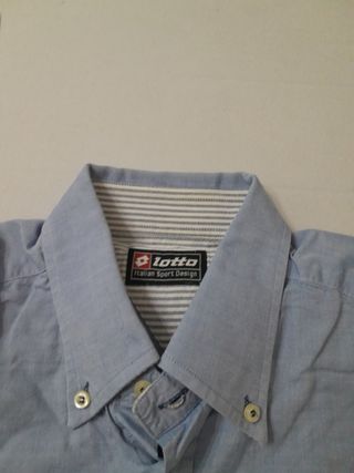 Camicia Lotto Uomo Taglia M Azzurra