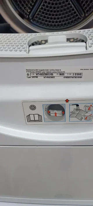 Secadora Condensación Bomba Calor 8 Kg A++