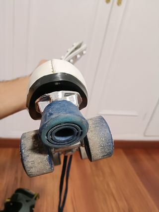 Patines de 4 ruedas California blancos