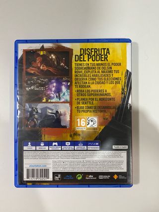 Juego inFamous Second Son PS4