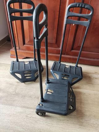 Carrito porta mochila nuevo estrenar 
