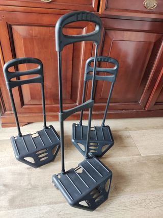 Carrito porta mochila nuevo estrenar 
