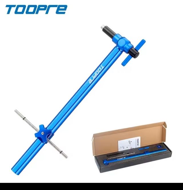 Calibrador de patilla de cambio azul