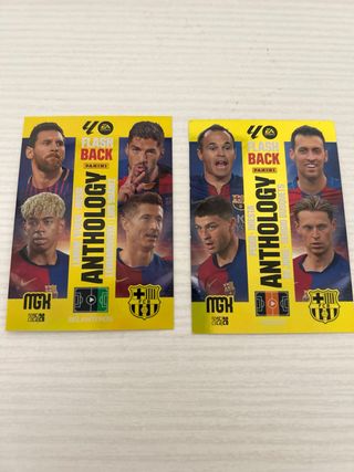 2 Cromos Megacracks Flash Back Anthology 435 y 438