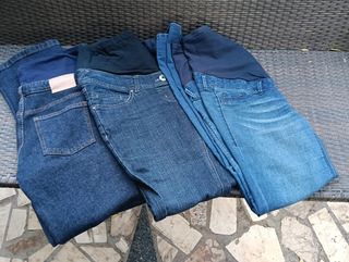 6 Pantalones Premamá Talla M (38-40)