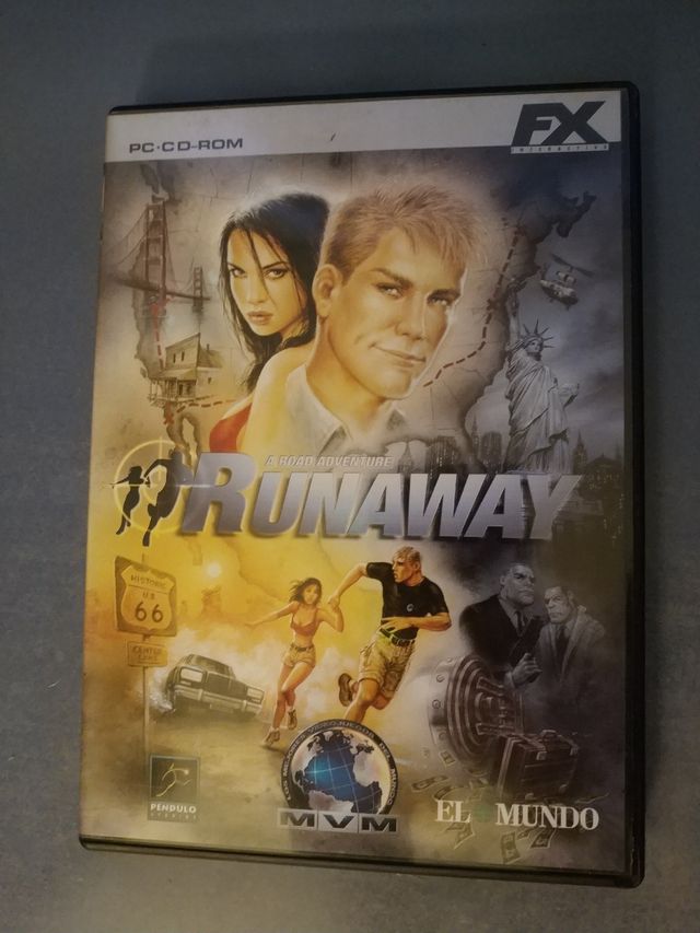 CD-ROM interattivo per PC Runaway: A Road Adventure FX