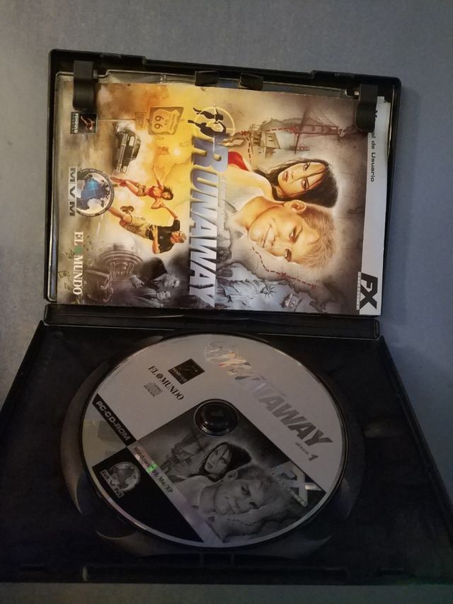 CD-ROM interattivo per PC Runaway: A Road Adventure FX