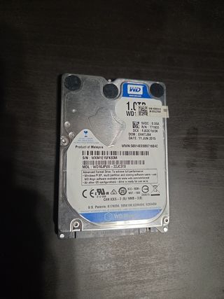 Disco Duro WD 1TB 2.5