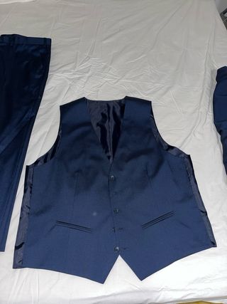 Traje Zara Azul Marino Talla 60 Nuevo