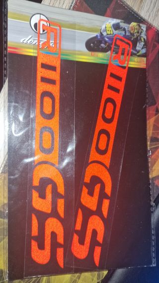 Pegatina Moto R1100 Naranja