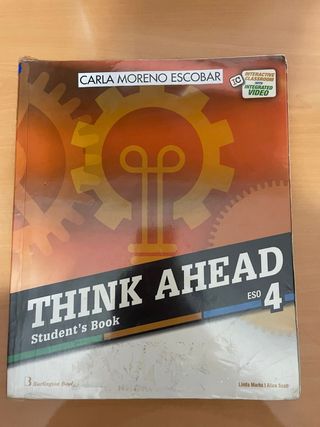 libro de 4 de la Eso think ahead 