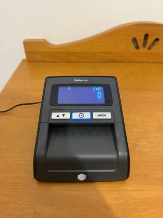 Detector Billetes Falsos Safescan Gris