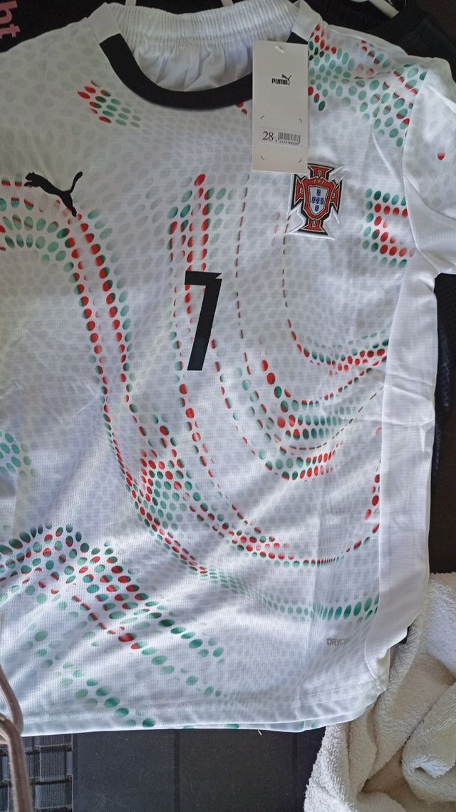 Conjunto Fútbol Infantil Puma Portugal Talla 28