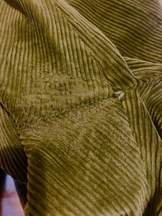 Pantaloni Etro in velluto verde taglia 52 italiana