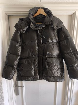 Chaqueta Massimo Dutti acolchada verde