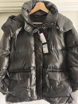 Chaqueta Massimo Dutti acolchada verde