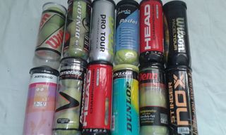 Botes pelotas TENIS PADEL Head,Dunlop CHOLLO bullp