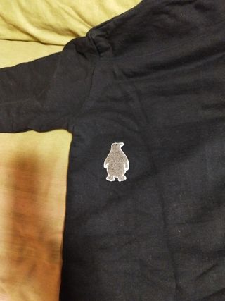 Sudadera Pingüino Negra y Blanca
