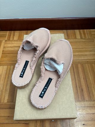 Alpargatas Krack Planas Rosas