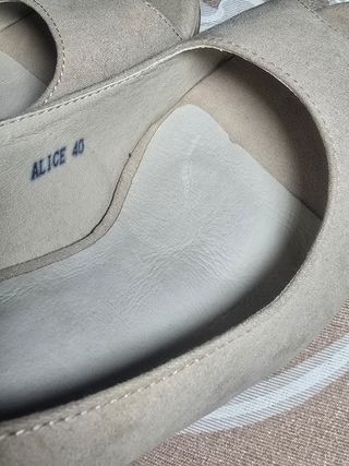 Zapatos de tacón Saramiles beige