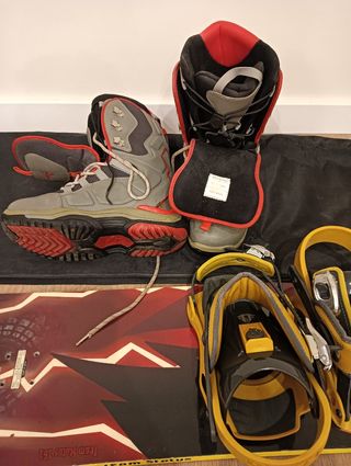 Tabla Snow + Botas Talla 42