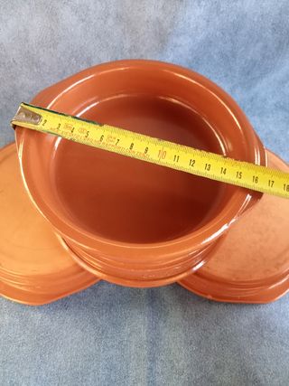 4 Ciotole in terracotta Auricchio