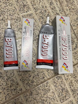 Cola B-7000 e T-7000 para Colagem de Telemóveis