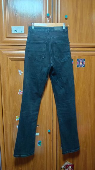 Pantalones Stradivarius mujer talla 34 negros