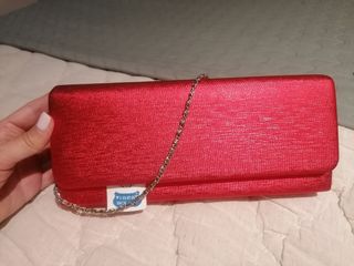 Bolso de fiesta rojo