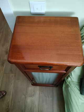 Mueble Armario Madera de pino con Cajón y Puerta