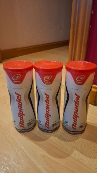 Pack pelotas de pádel 