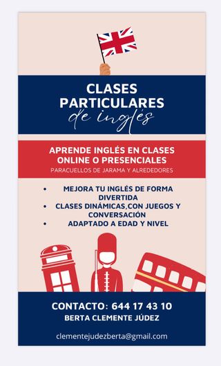 Clases particulares Inglés 
