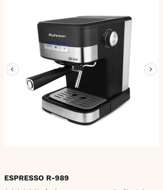 Cafetera Rohnson Espresso R-989