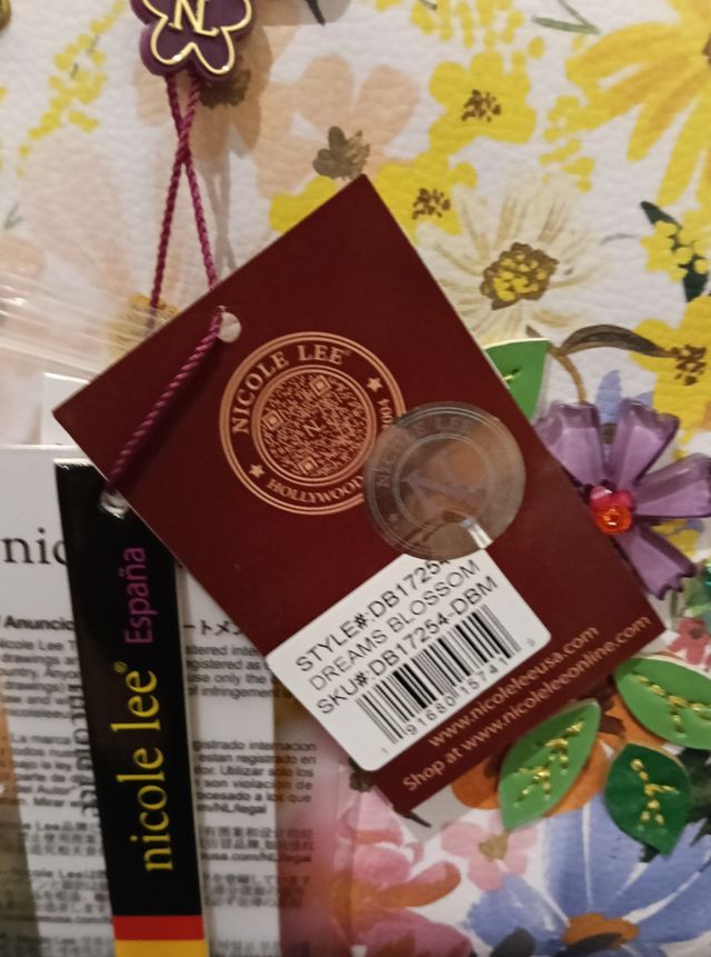 Bolso Nicole Lee Flores Multicolor