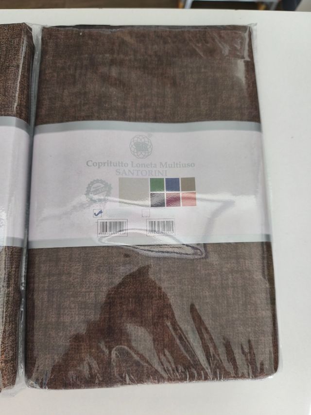 Copridivano/Copriletto Cotone Marrone