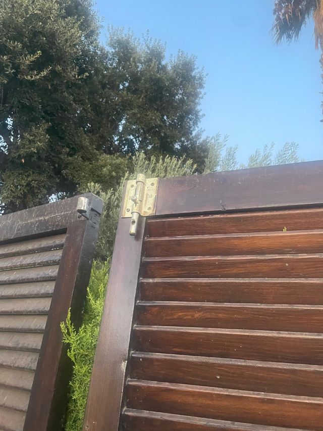 Mallorquina de madera 67x2'10cms