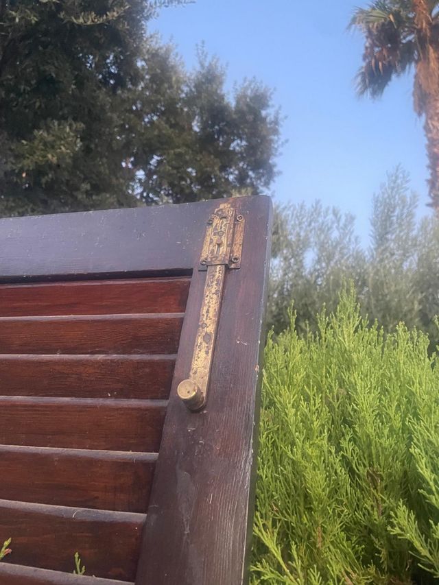 Mallorquina de madera 67x2'10cms