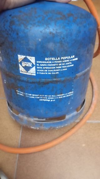 Soplete de butano con manguera