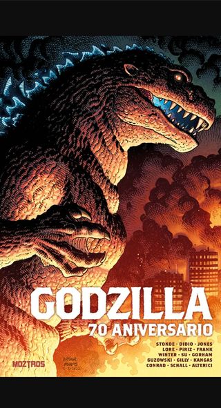 Godzilla 70 aniversario Moztros