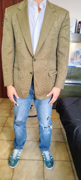 Giacca vintage marrone