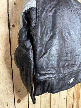 CHAQUETA T-M DE MOTO MUJER O1E NEGRA 1