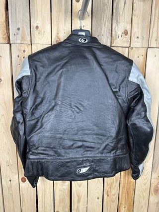 CHAQUETA T-M DE MOTO MUJER O1E NEGRA 1