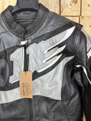 CHAQUETA T-M DE MOTO MUJER O1E NEGRA 1