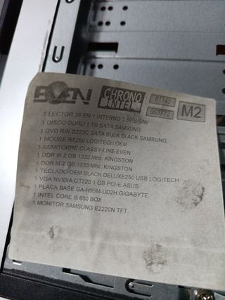 Procesador i5 650 + Placa Gigabyte GA-H55M-UD2H