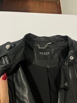 Chaqueta Polipiel Negra