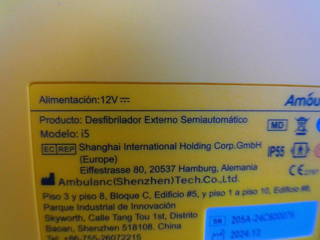Desfibrilador Externo Automático DEA i5 AMOUL