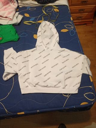 Sudadera Blanca Hogwarts talla 12