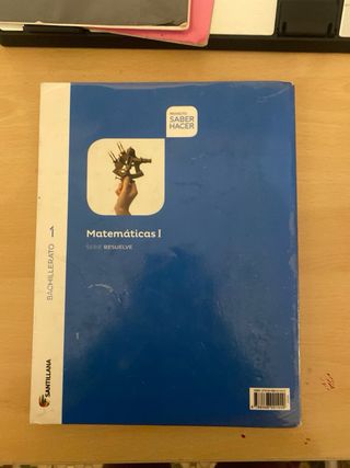 Matemáticas I Serie Resuelve 1 Bachillerato